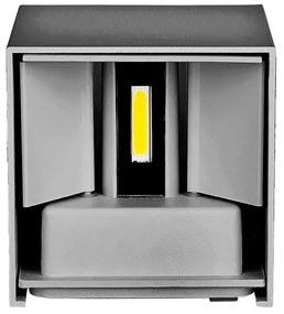 LED Vonkajšie nástenné svietidlo LED/5W/230V 3000K IP65 šedá