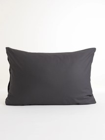 Bavlnená obliečka na vankúš Renforcé 50 × 70 cm – Jasmine tmavosivá