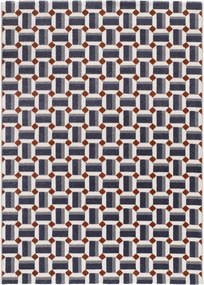 Modrý koberec 133x190 cm Amara – Universal