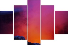 Obraz - sopka (150x105 cm)