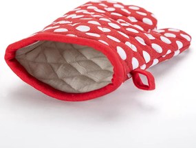 Kuchynský set BODKA červená 3 diely