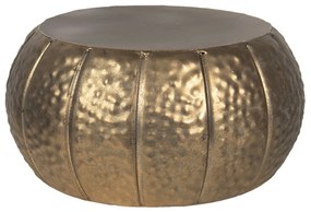 Bronzový dekoračné kovový stolček na kvety Alicce  - Ø 26 * 13 cm
