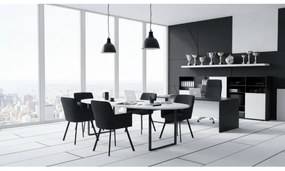 Jedálenská stolička AMELIA čierna