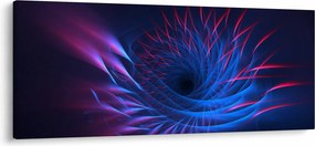 Obraz - abstrakcia kvetu (120x50 cm)