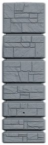 Sud na dažďovú vodu, 57,5 x 38,4 cm, 350 l, sivá
