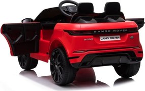 LEAN CARS Elektrické autíčko Range Rover Evoque červené