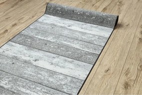 Protišmykový behúň DESKI sivý - Výpredaj