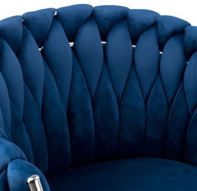 Jedálenská stolička COFTON VELVET granátová