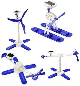 AG211D MODRÁ VZDELÁVACIA SOLÁRNA STAVEBNICA 6V1