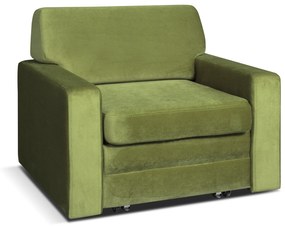 Rozkladacie kreslo Antura (zelená). Akcia -20%. Vlastná spoľahlivá doprava až k Vám domov. 1040845
