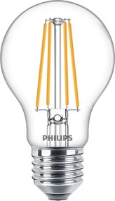 Philips 8718699762032 LED žiarovka vláknová E27, 8,5W, 1055lm, 4000K, priehľadná