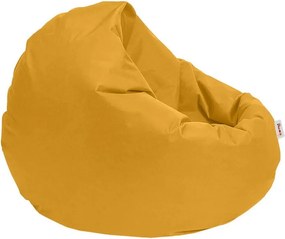 Žltý sedací vak Iyzi – Floriane Garden