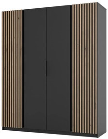 Skriňa Kaja BL/BL-EV 2LAM 2F