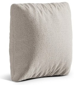 Béžový vankúš na gauč z textílie buklé Kemi – Cosmopolitan Design