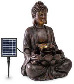 Blumfeldt Dharma, solárna fontána, LED, 48 × 72 × 41 cm (Š × V × H), polyresin