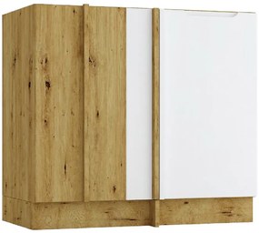 Kuchynská skrinka Isabel DNP P/L sivá/artisan