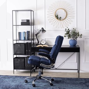 Kancelárska stolička London modrá