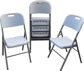 Skladacia cateringová/campingová stolička BERLIN SET 6 KS