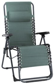 Záhradná stolička Liro Relax zelená