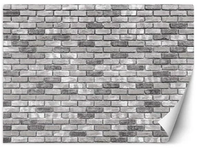 Gario Fototapeta Stará sivá tehlová stena Materiál: Vliesová, Rozmery: 250 x 175 cm
