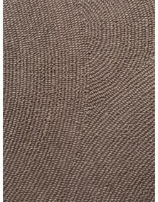 Ručne tkaný vlnený behúň taupe 80x300 cm Eleni Taupe – Hanse Home