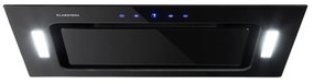 Klarstein Hektor, digestor, 52 cm, vstavaný, 467 m³/h, LED, dotykové ovládanie, sklo, čierny