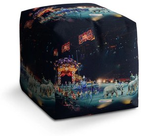 Sablio Taburet Cirkus: 40x40x40 cm