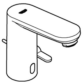 GROHE 36331001 - Umývadlová batéria EUROECO 1 14” lesklý chróm