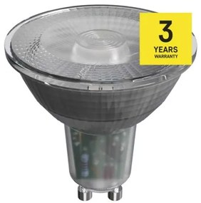 EMOS LED žiarovka, GU10, MR16, 4,2 W, 400 lm, teplá biela