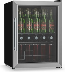 Klarstein Beersafe chladiaca skriňa na nápoje s presklenými dverami | 64 x 48 cm | LED vnútorné osvetlenie