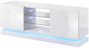 Cama Biely stolík pod TV Qiu 160