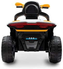 Baby Mix Detská elektrická štvorkolka Strong 4 x4, žltá