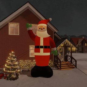 Nafukovací Santa Claus s LED diódami 620 cm 345271