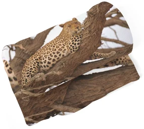 Sablio Deka Leopard 2 - 150x120 cm