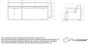Zelená leňoška (pravý roh) Flex Felix – Miuform