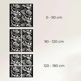 Vyrezávaný drevený obraz na stenu - HERBA: Preglejka Topoľ - Honey 3071 40 cm 4427-87719 PR0287