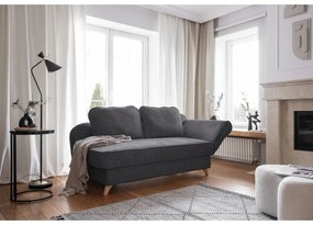 Sivá menčestrová leňoška (pravý roh) Chic Charlotte – Miuform