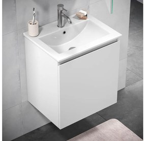 Kúpeľňová skrinka s umývadlom KENWOOD 51 cm biela