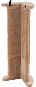 Flamingo Škrabadlo rohové elegantné s povrázkom, 29 x 21 x 71 cm, béžová
