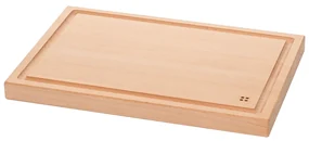 Drevená doska na krájanie so žliabkom 30 x 20 cm - Basic - 593012