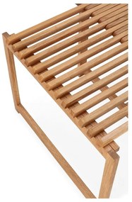 Konferenčný stolík z dubového dreva v prírodnej farbe 60x70 cm Unai – MOME