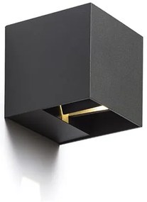 RED-Design Rendl-R12557- LED Vonkajšie nástenné svietidlo CARRE 2xLED/3W/230V IP54