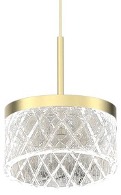 Závesné LED svietidlo Elegance, 1x LED 9w, 4000k, g