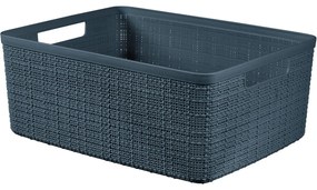 Curver Košík Jute M tmavo šedá