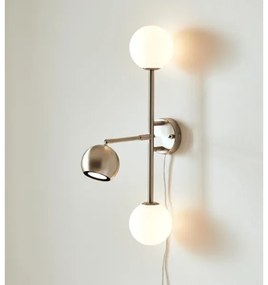 Markslöjd 108256 - Nástenné svietidlo BESIDE 2xG9/20W/230V + 1xGU10/7W/230V chróm
