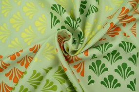 Obliečky z mikrosaténu VELLARI, zelené Rozmer obliečky: 70 x 90 cm | 140 x 200 cm