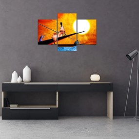 Obraz dobovej starovekej maľby (90x60 cm)