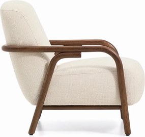 Béžové ženilkové kreslo Sylo – Kave Home