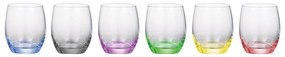 BOHEMIA RAINBOW POHÁR NA WHISKY 300ML SADA 6 KS