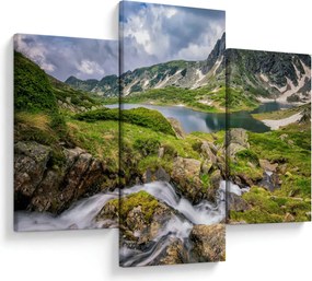 Obraz - Pohľad na horu Rila (90x60 cm)